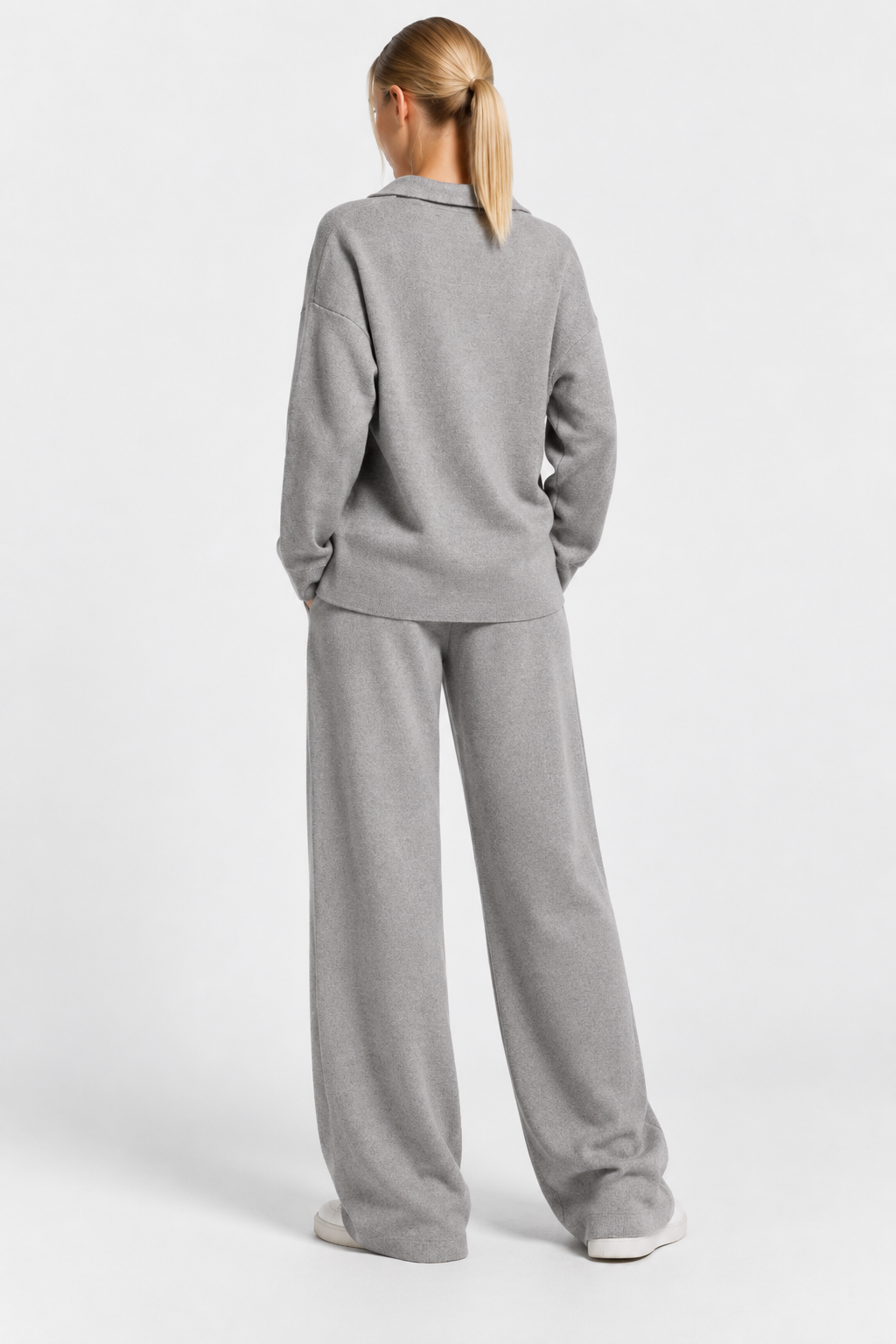 Women Knitted Oversized Loung Set