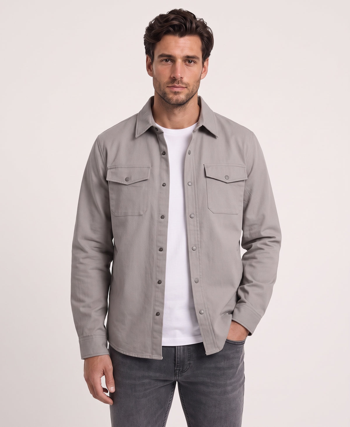Light grey front