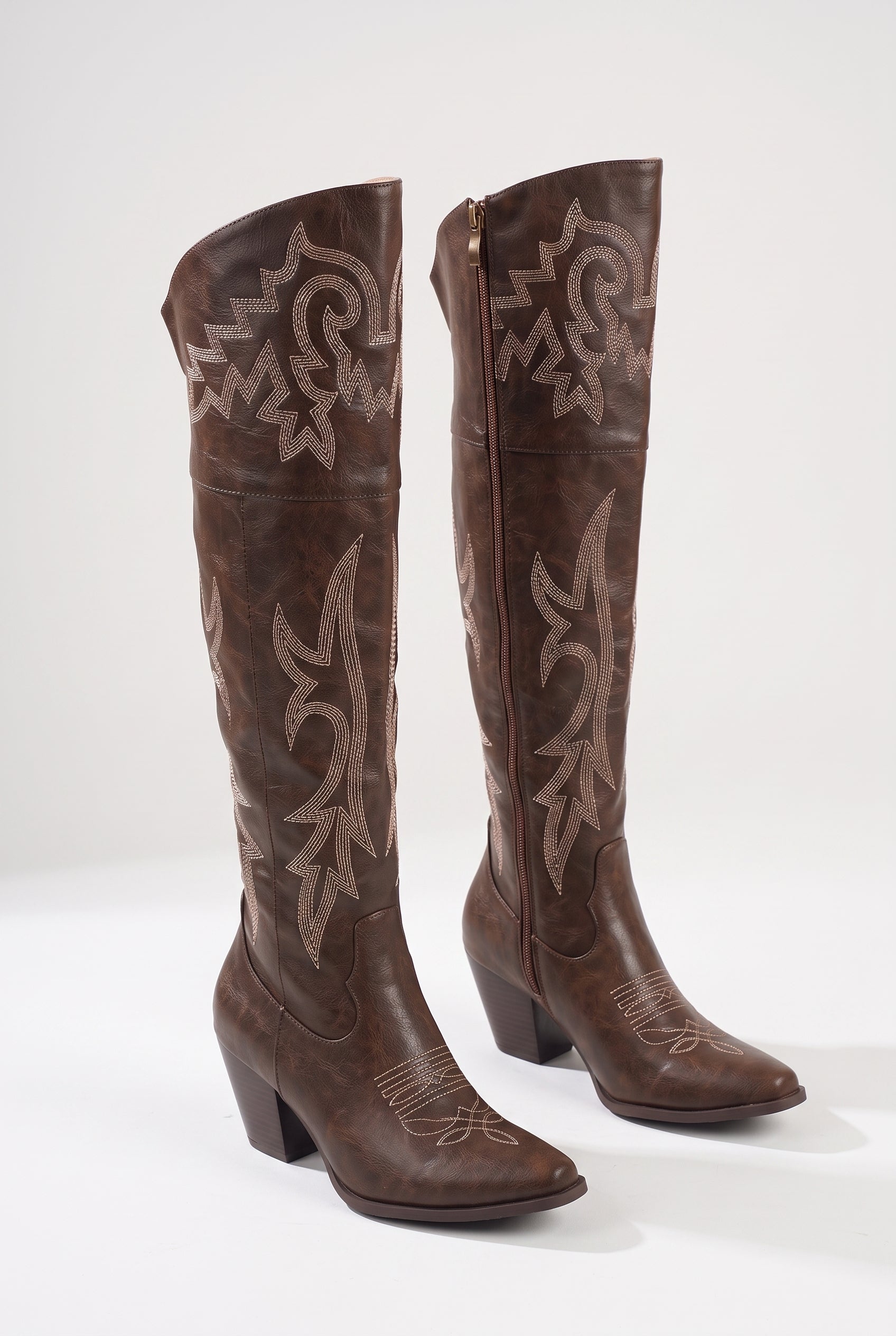 Brown front