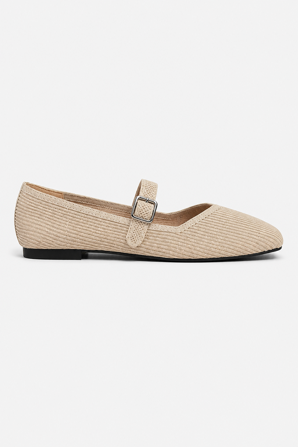 Ballerine Mary Jane a coste con fibbia