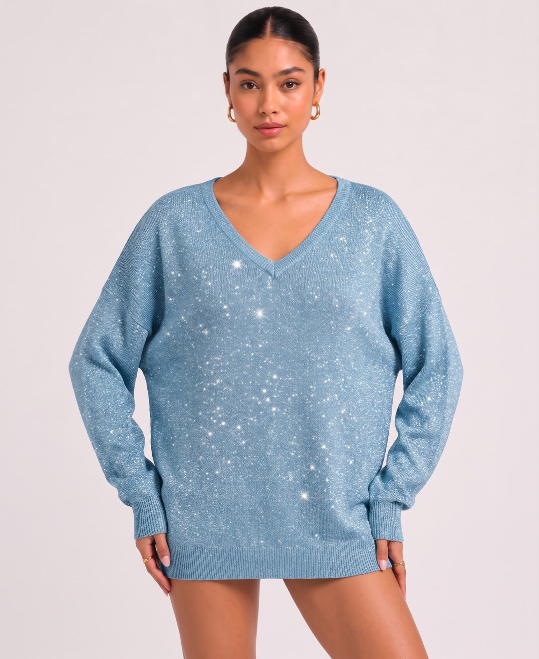 Celeste Jumper in Blue, front view