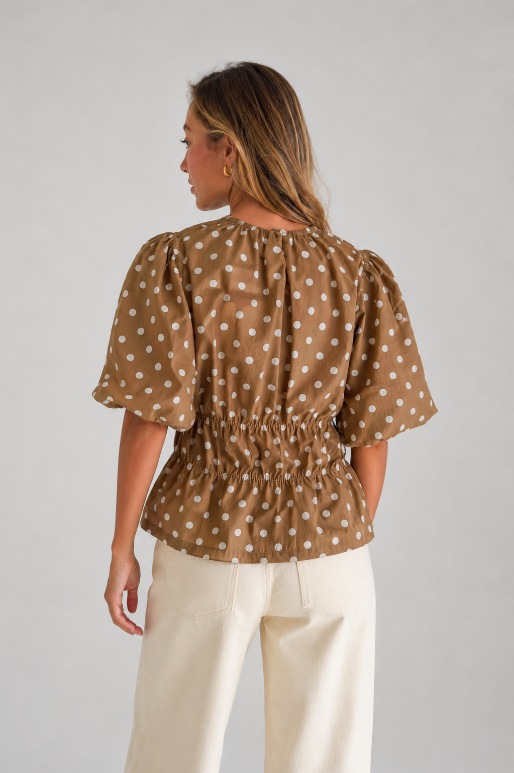 Blusa peplum Lucy