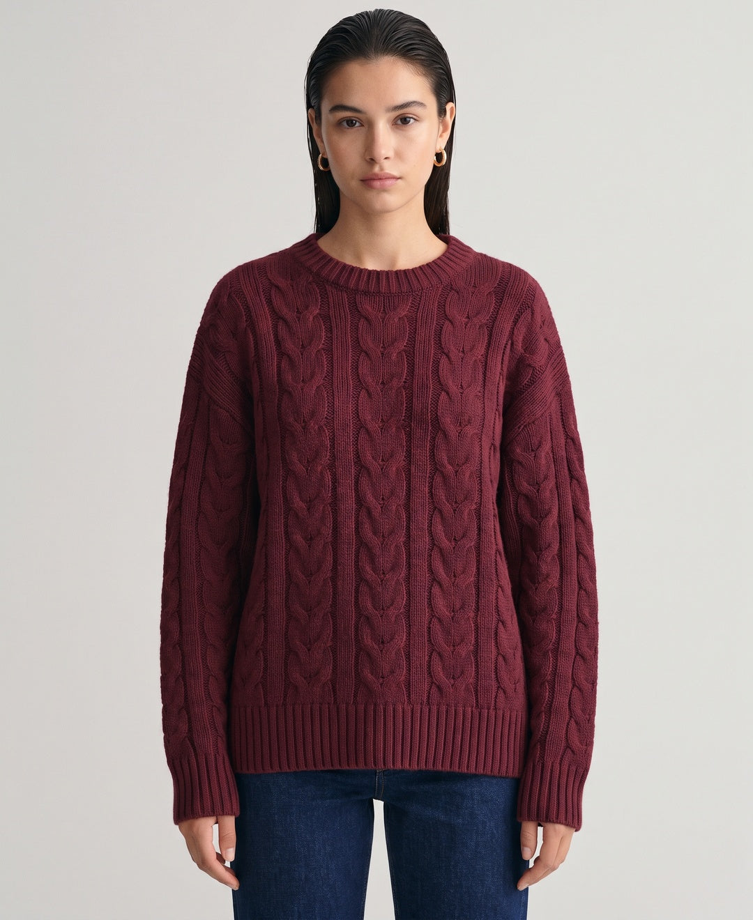 Cassandre Oversized Cable Jumper, product photo 1