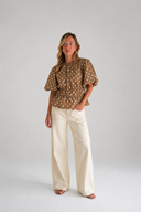 Lucy Peplum Blouse