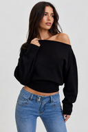 Hazel Cropped Knit Jumper