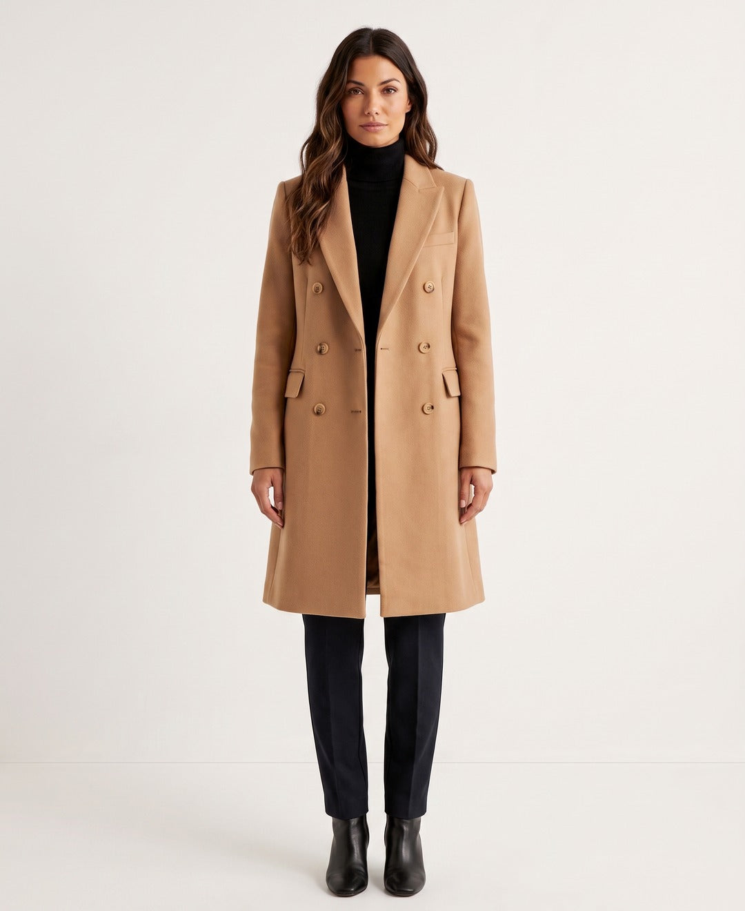 Eleanor Coat Light Brown front