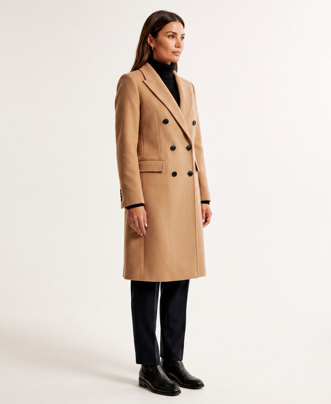 Eleanor Coat Light Brown side