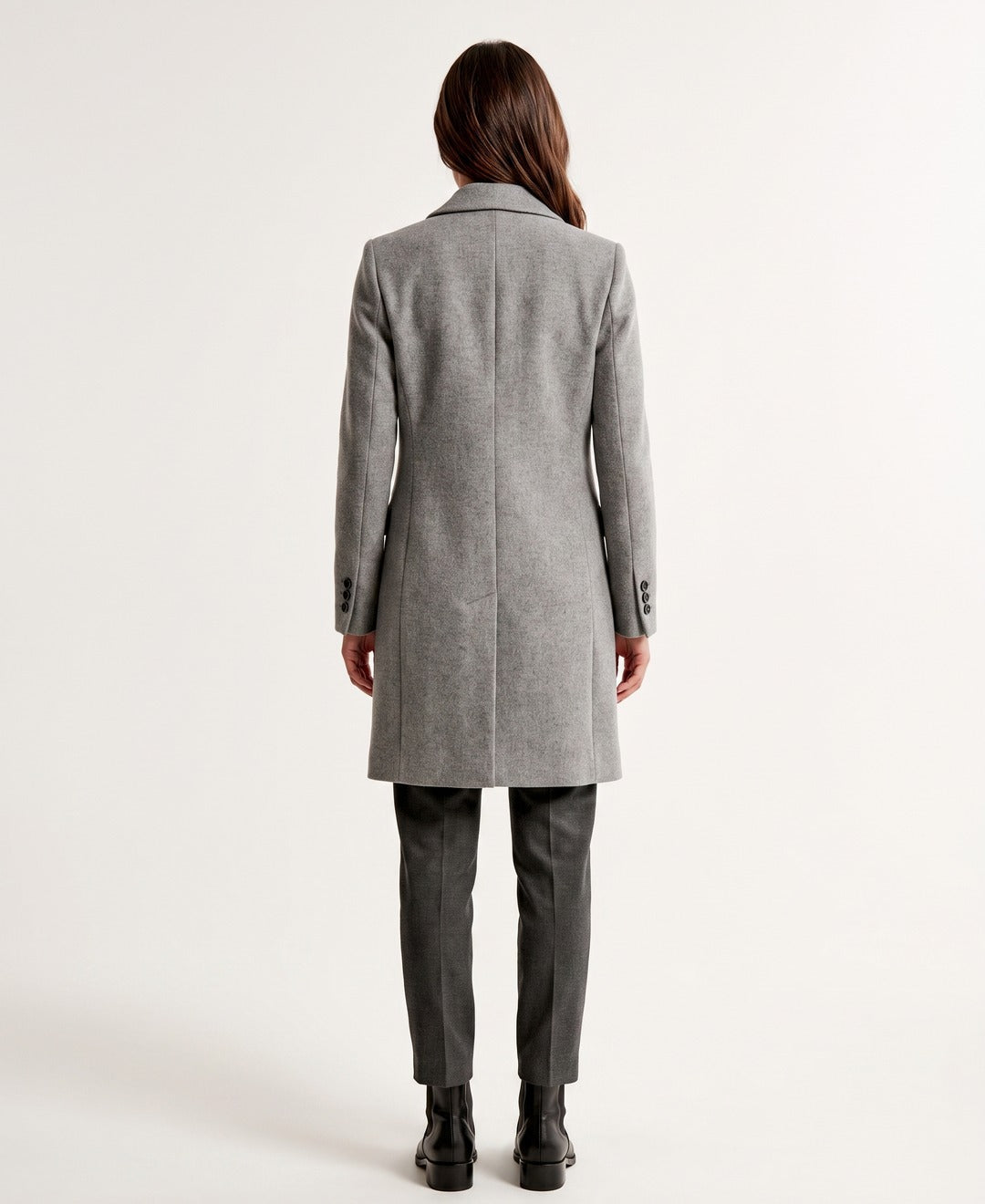 Eleanor Coat Grey back