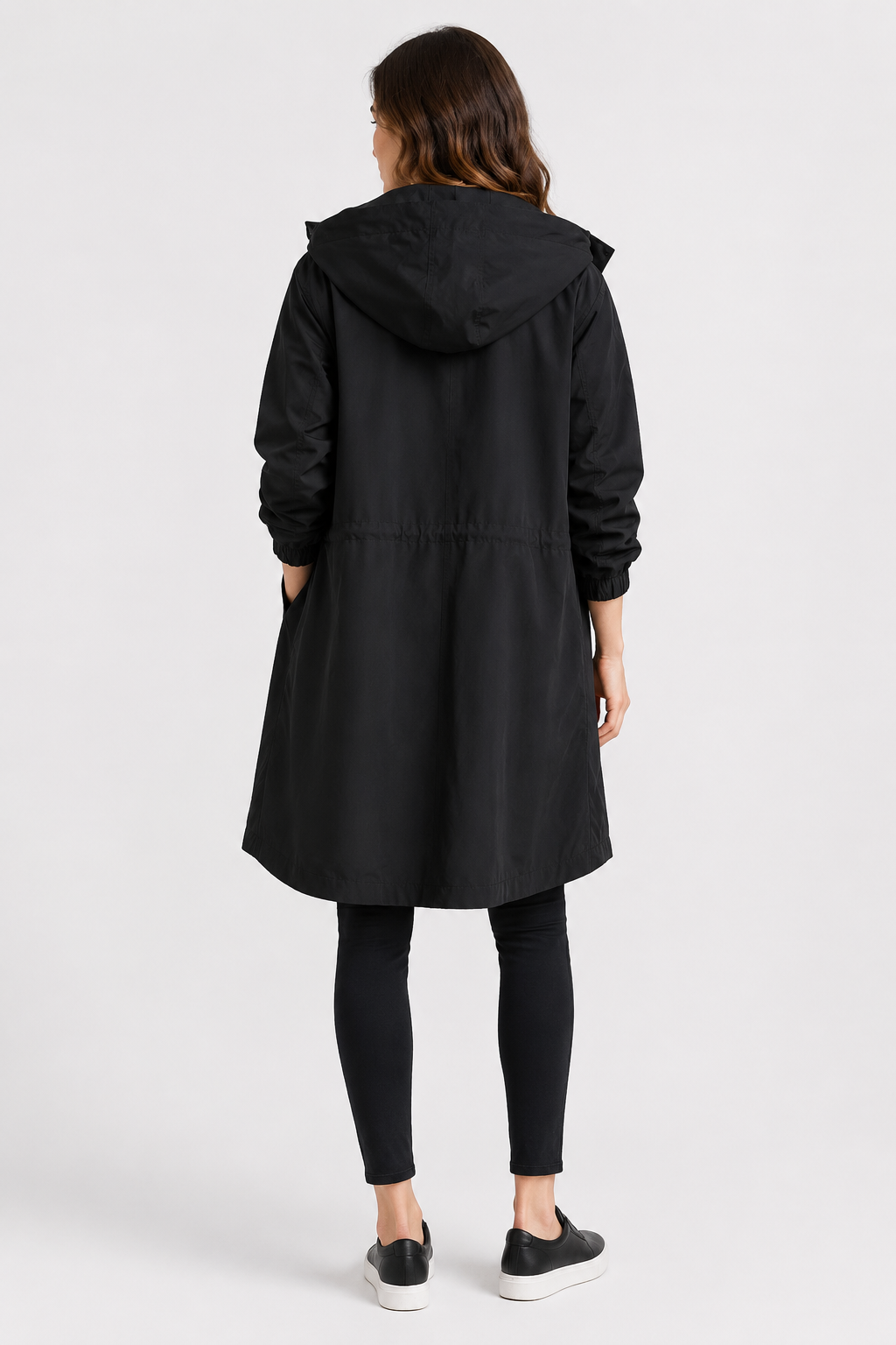Ezra Hooded Trench Coat