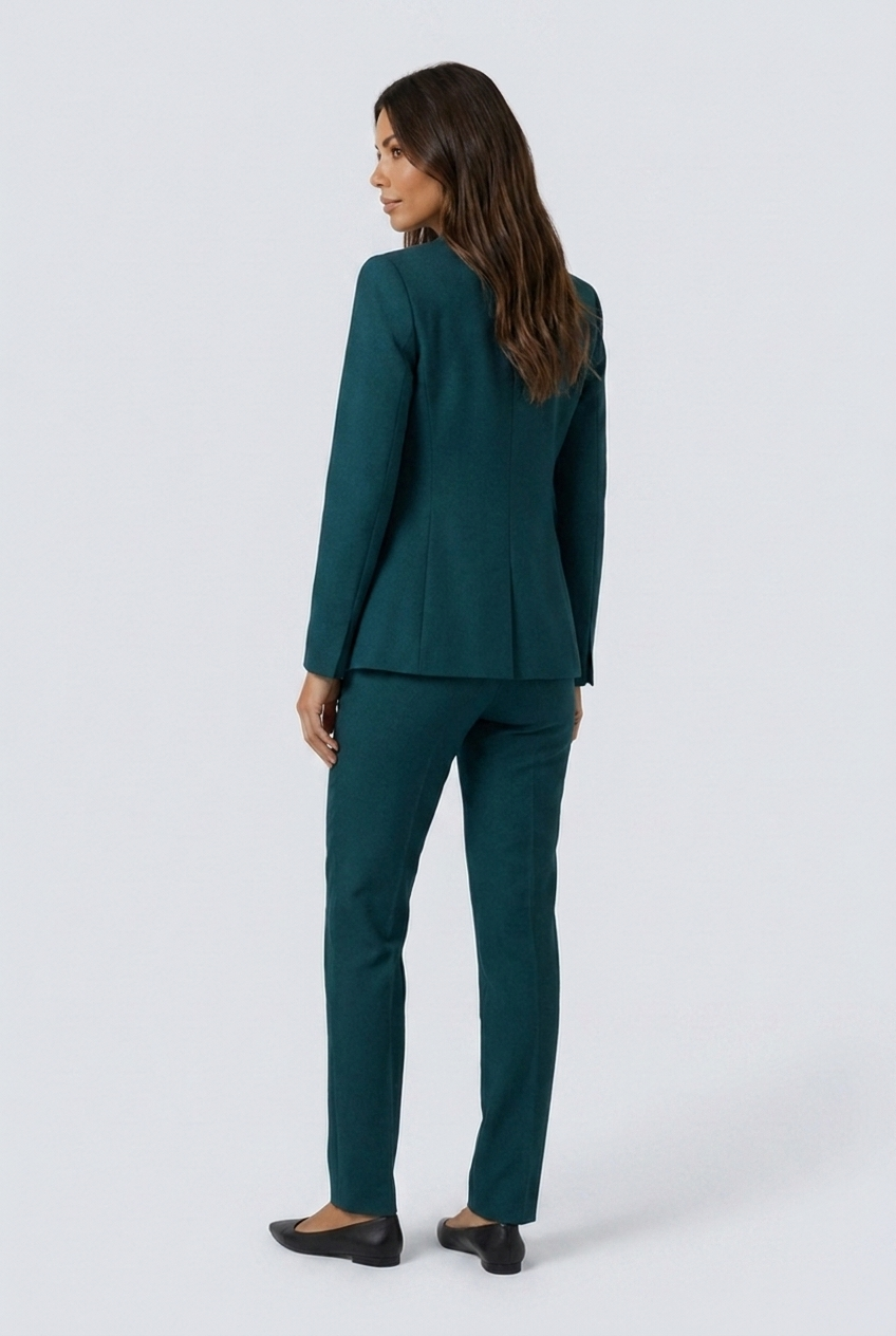 Vivienne two-piece trouser suit Teal