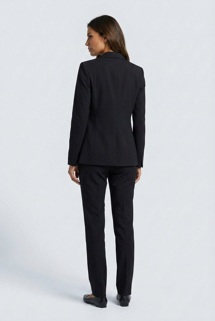 Vivienne two-piece trouser suit Black