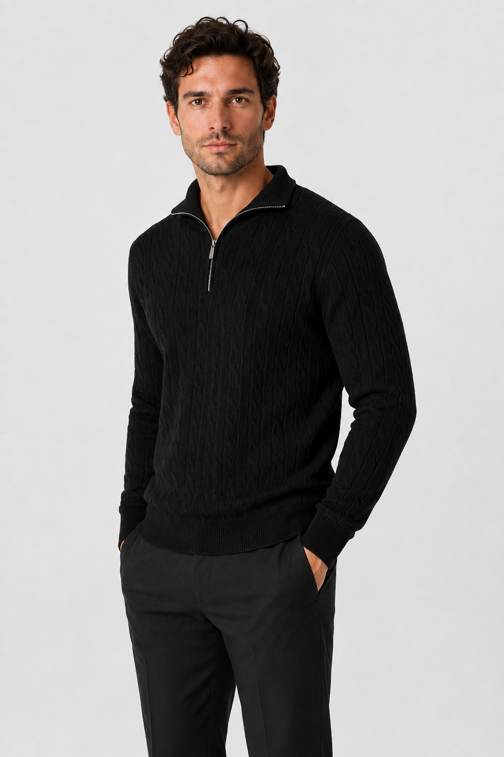 Hugo Cable Knit Jumper