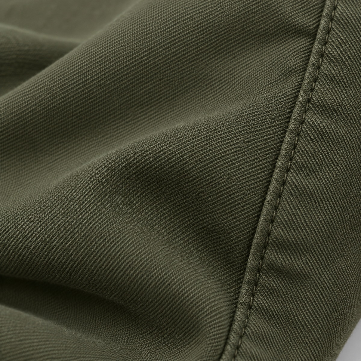 Men Slim Fit Drawstring Trousers Tapered Leg