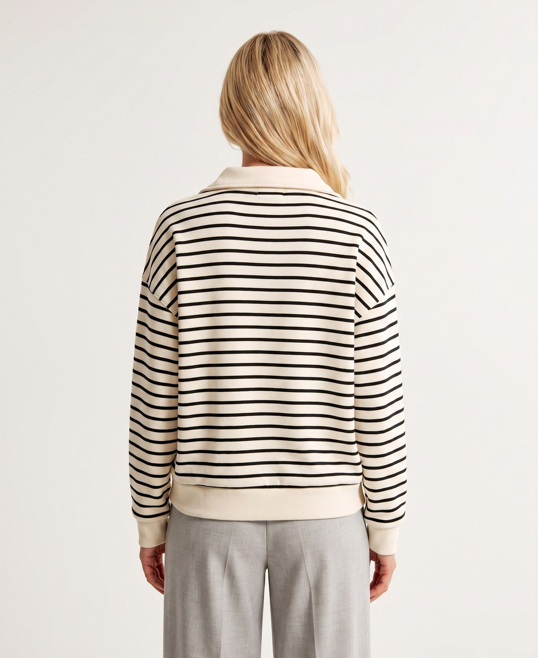 Margot Sweatshirt Cream back