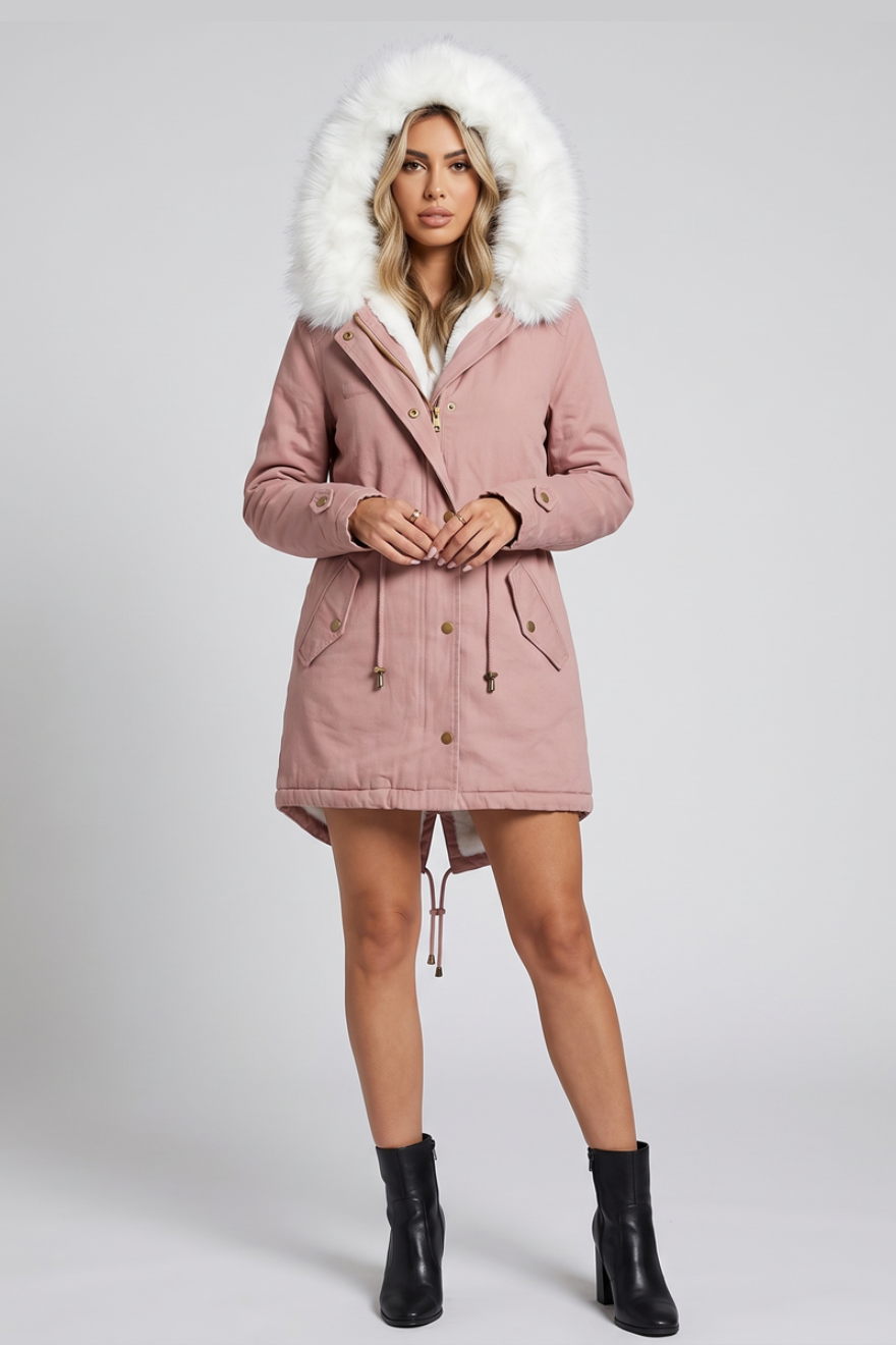Marina Parka - Pink - front