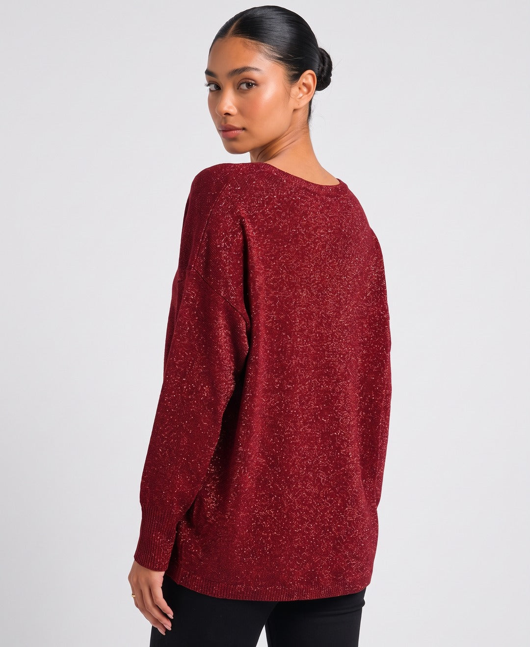 Celeste Jumper in Red, back view