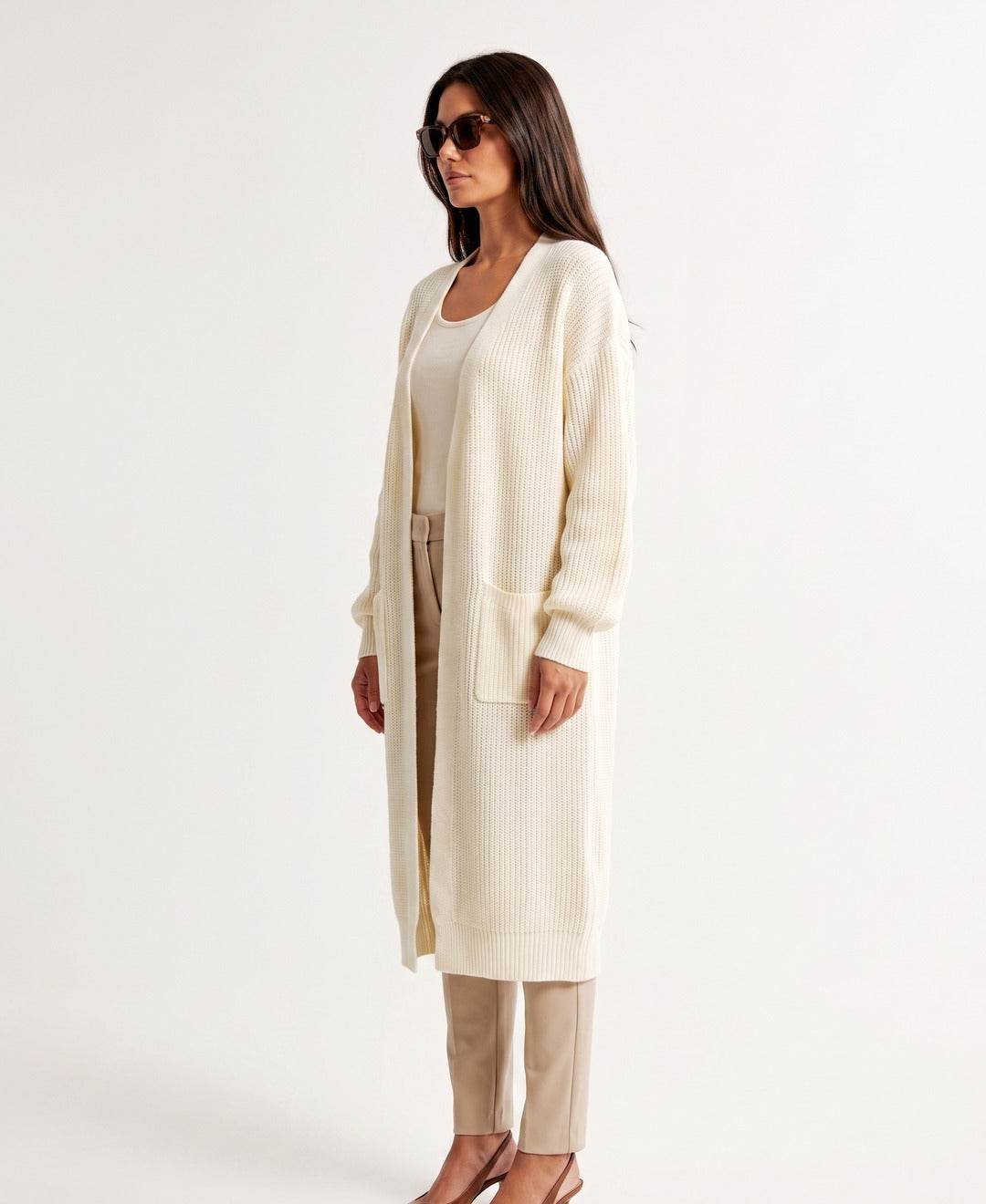 Romy Cardigan Cream side