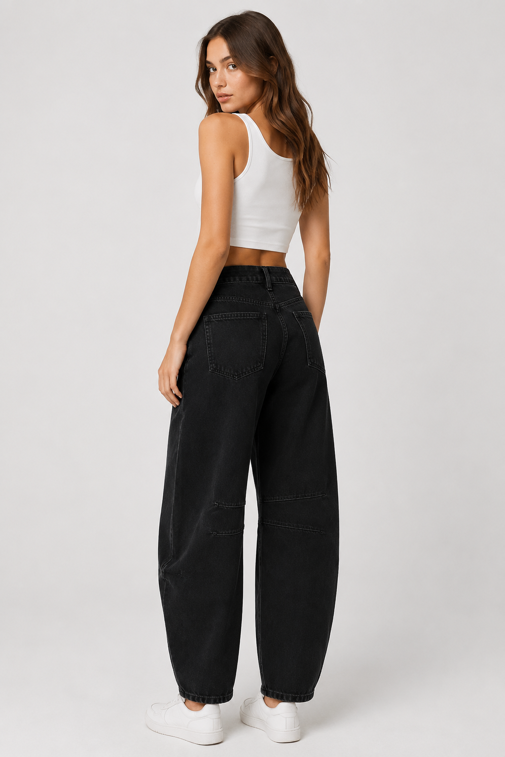 Jean coupe barrel Brenna