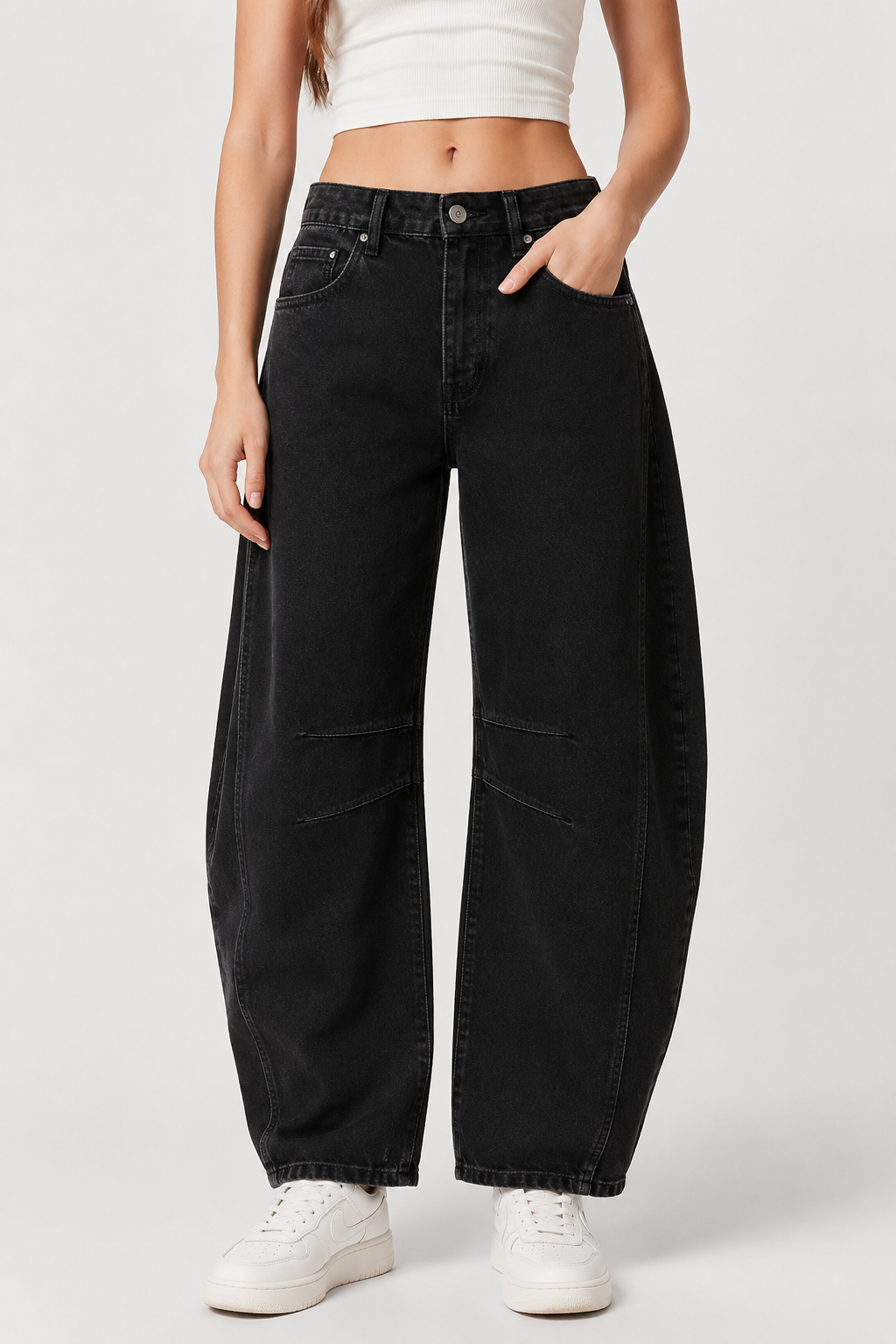 Jean coupe barrel Brenna