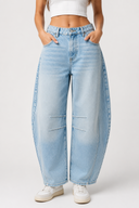 Brenna Barrel Jeans