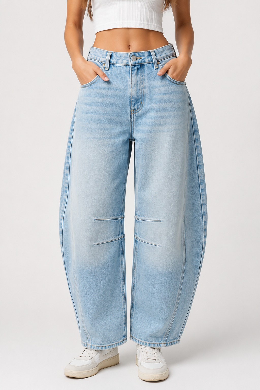 Jean coupe barrel Brenna