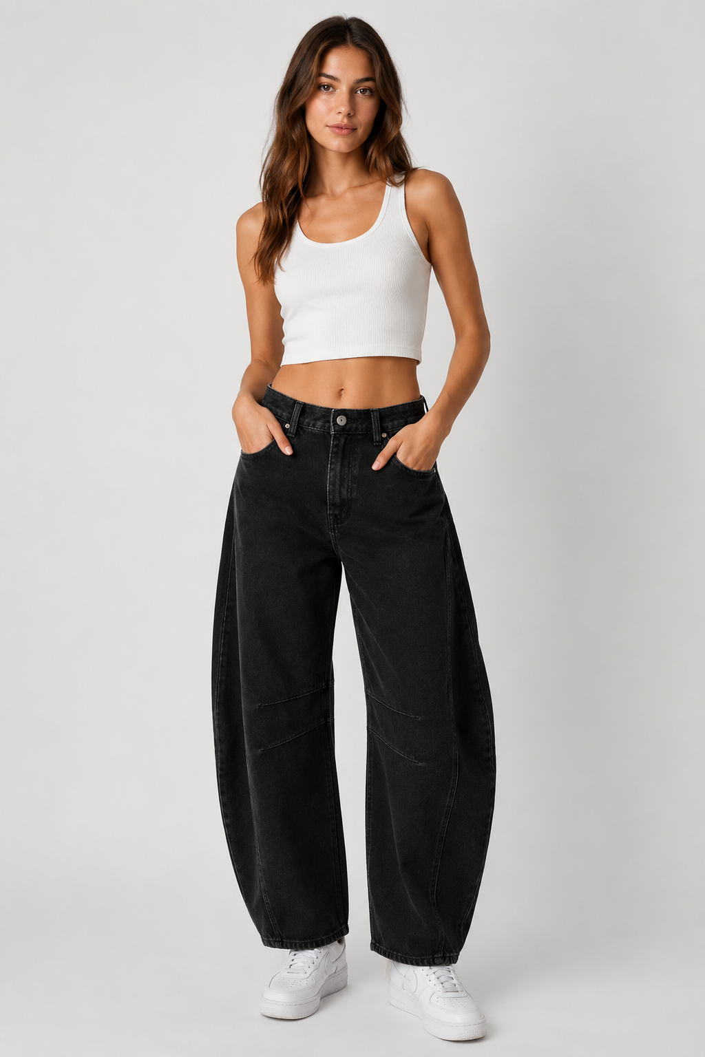 Jean coupe barrel Brenna