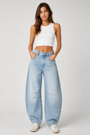 Brenna Barrel Jeans