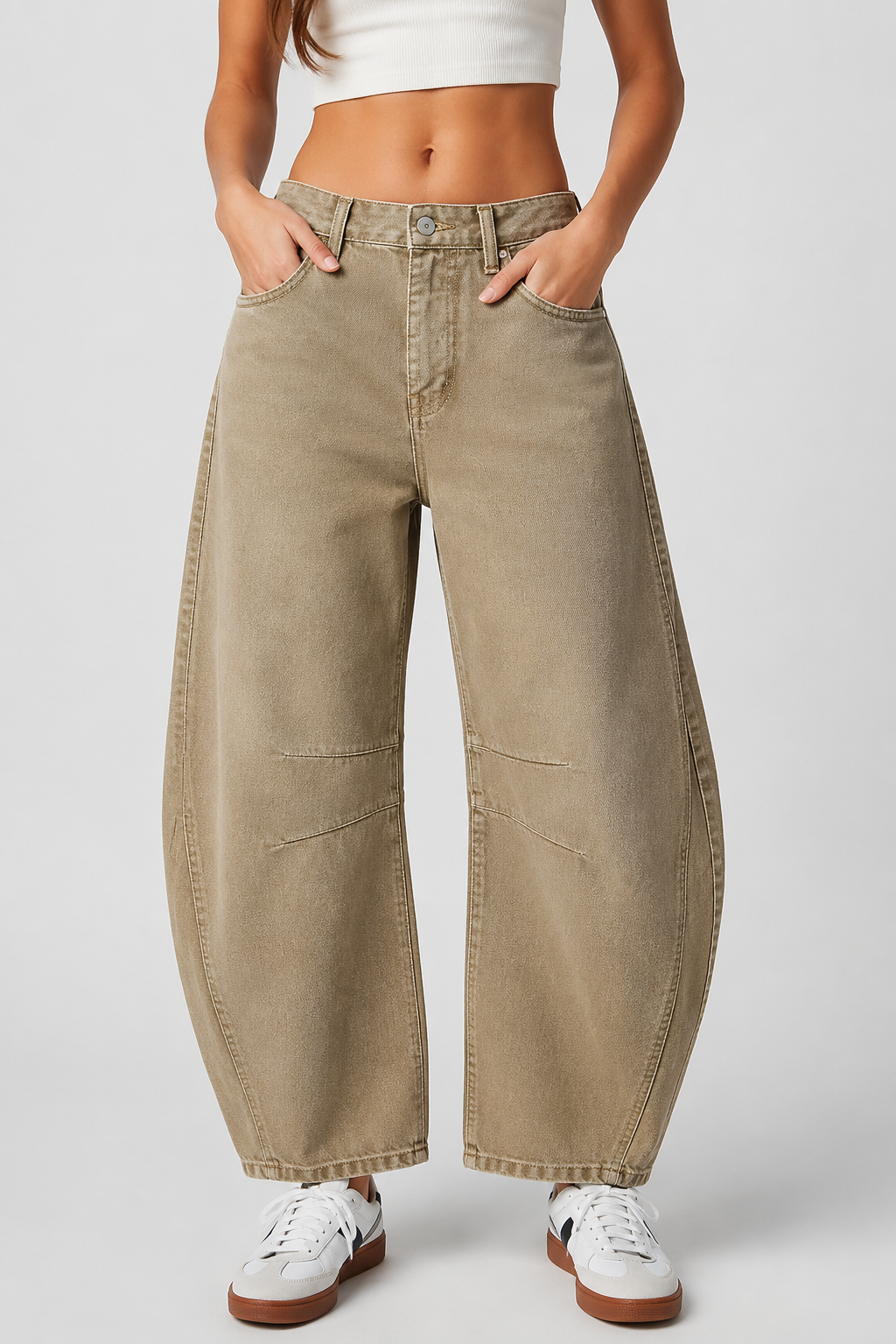 Jean coupe barrel Brenna