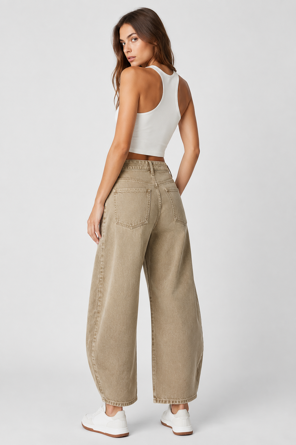 Jean coupe barrel Brenna