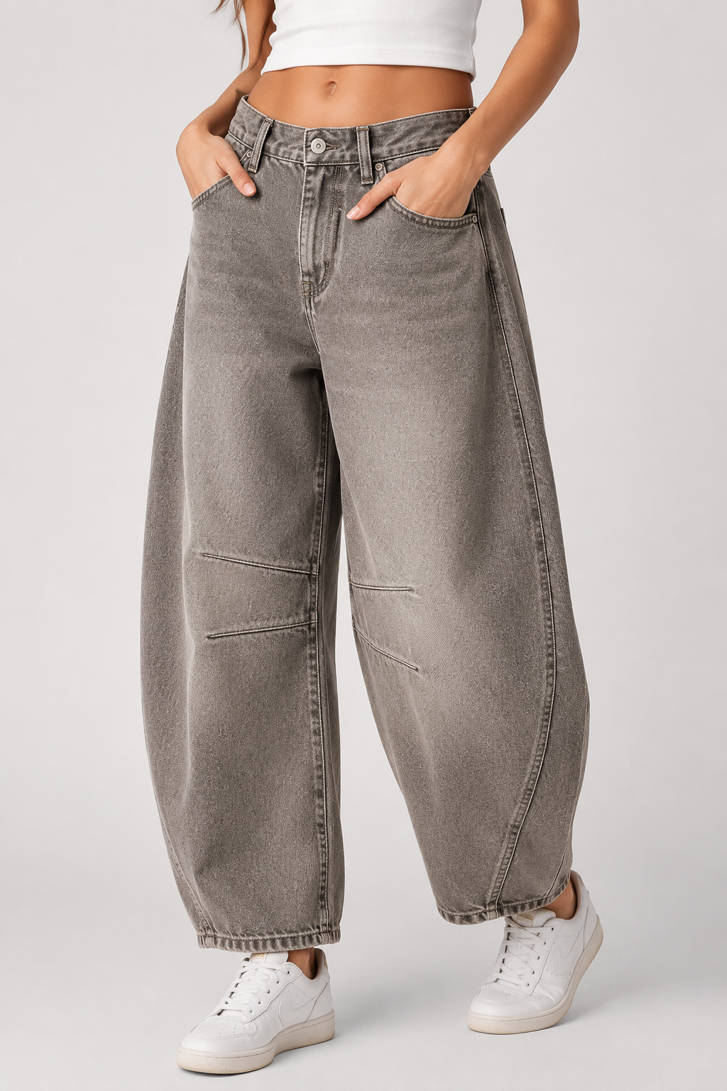 Jean coupe barrel Brenna