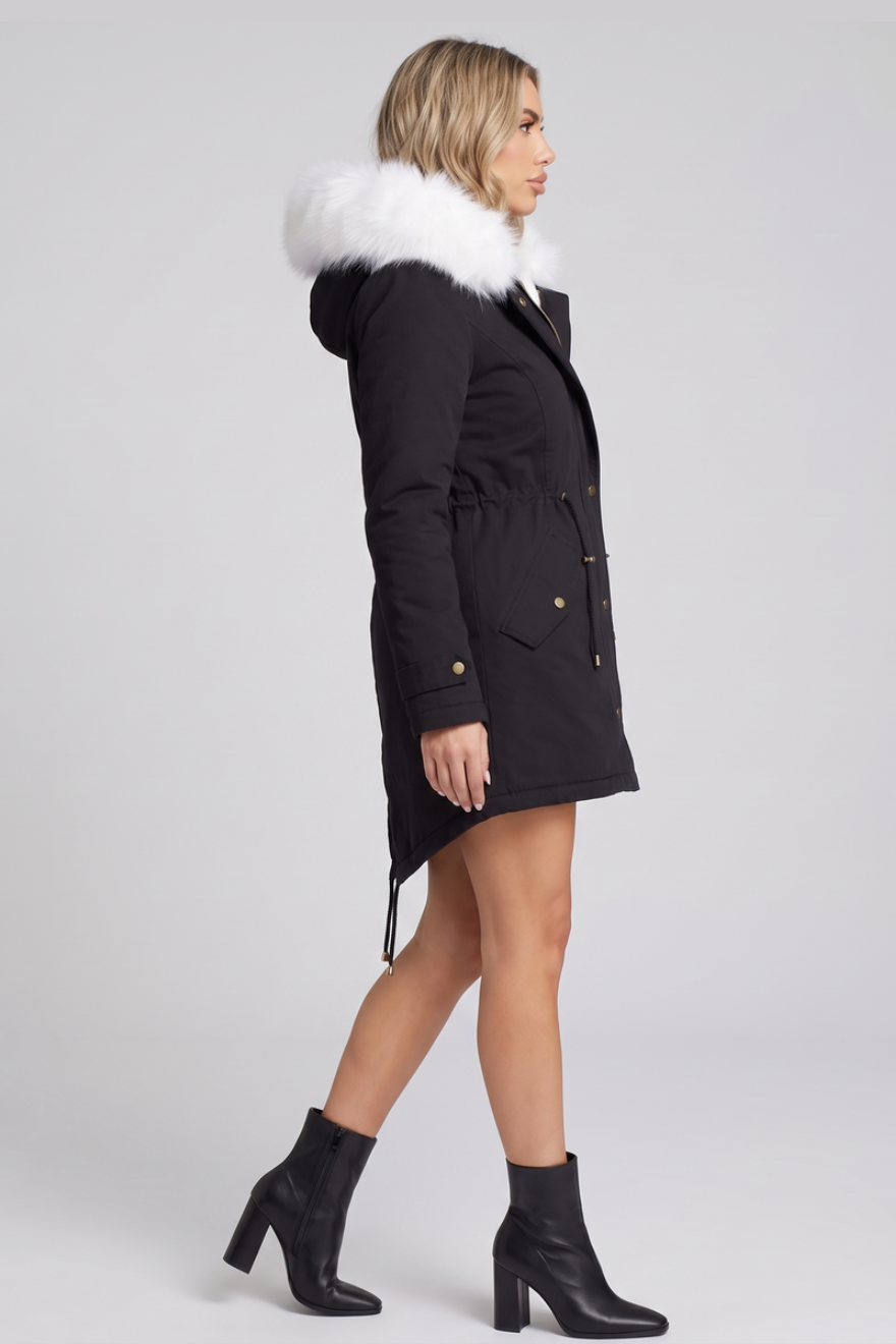 Marina Parka - Black - side