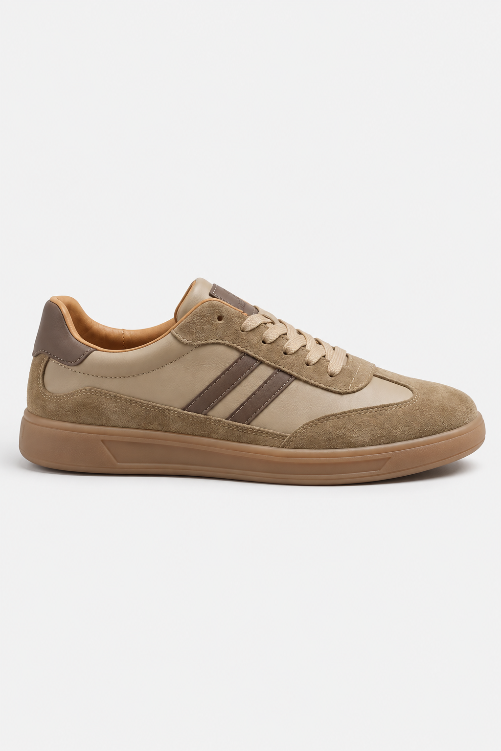 Men Retro Striped Trainers