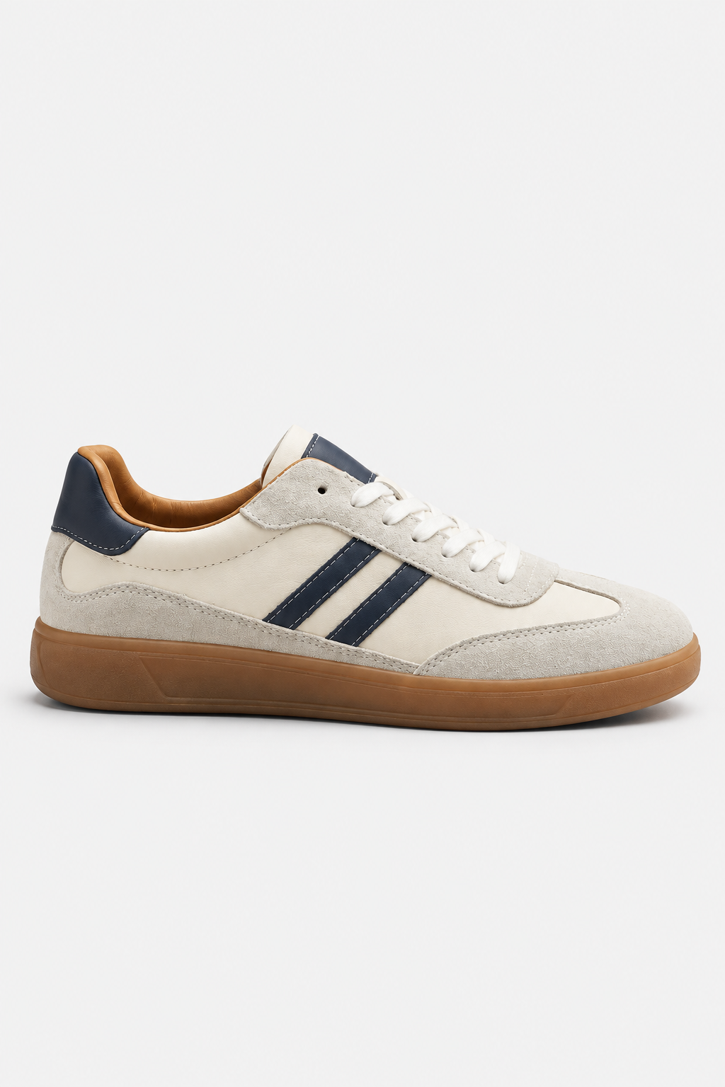 Men Retro Striped Trainers