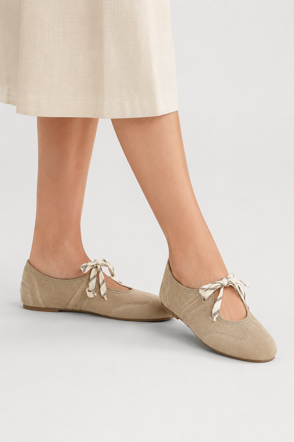 Ballerine in pizzo Tilly