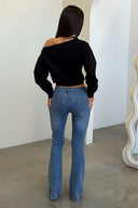 Hazel Cropped Knit Jumper