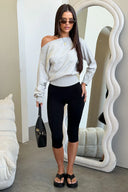 Hazel Cropped Knit Jumper
