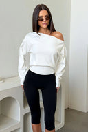 Hazel Cropped Knit Jumper